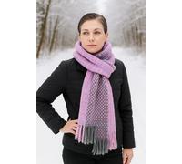 Strickschal "Tscherpa", Damen, rosa, Polyacryl, COLLEZIONE ALESSANDRO, unifarben, Basic, Modetücher, Made in Italy, in modischen Farben (28878931-0) rosa