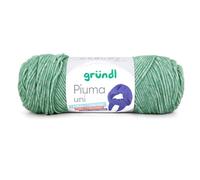 Strickset Luna Scarf, kleiner Schal aus Gründl Piuma uni oder color, in 20 Uni Farben oder 12 color Farben erhältlich,Anleitung, Material: 61 % Baumwolle / 39 % Polyacryl, 1 Knäuel = 1 Schal