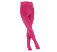 Strickstrumpfhose FALKE "Family", Mädchen, Gr. 134/146, pink (fuchsia), Obermaterial: 94% Baumwolle, 4% Polyamid, 2% Elasthan, unifarben, elastisch, Strumpfhosen, atmungsaktiv, blickdicht, uni (305821