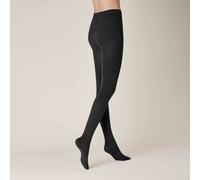 Kunert Strumpfhose Sensual Cotton – wärmend 130 DEN – Damen Schwarz 36/38