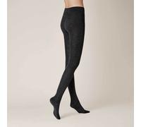 Kunert Strumpfhose SOFT WOOL COTTON wärmend Anthrazit mel. 42/44