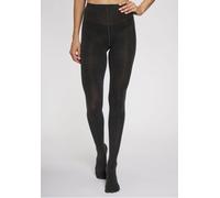 Strickstrumpfhose LAVANA, Damen, Gr. 52/54, grau (anthrazit meliert), Obermaterial: 70% Baumwolle, 28% Polyamid, 2% Elasthan, meliert, elastisch, Strumpfhosen, Thermosan, fein gestrickt und wärmend (1