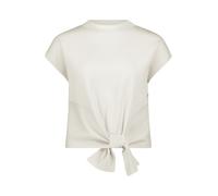 Stricktop BETTY BARCLAY "Damen mit Schleifenknoten", Damen, Gr. 38, beige (grau), Strick, Obermaterial: 80% Polyacryl, 20% Polyamid, figurbetont normal, Tops Stricktop (36532309-38) grau