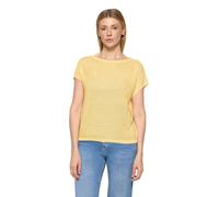 Stricktop CARTOON "Damen mit Rundhalsausschnitt", Damen, Gr. 34, gelb (golden haze), Obermaterial: 60% Polyester, 40% Viskose, oversize normal, Rundhals, Tops Stricktop (46040214-34) golden haze
