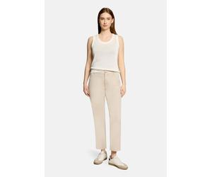 Stricktop CARTOON "Damen mit Rundhalsausschnitt", Damen, Gr. 34, rohweiß, Obermaterial: 62% Polyacryl, 26% Lyocell, 12% Leinen, normal normal, Rundhals, Tops Stricktop (49321715-34) rohweiß
