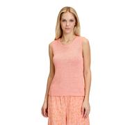 Stricktop CARTOON "Damen mit Rundhalsausschnitt", Damen, Gr. 40, rosa (light peach), Obermaterial: 65% Polyacryl, 35% Polyamid, lässig geschnitten normal, Rundhals, Tops Stricktop, Rippbündchen (32810