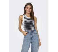 JDY Top in Schwarz/Weiß - 33% | Größe M | Damen Tops