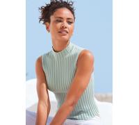 Stricktop LASCANA Gr. 44/46, grün (mint) Damen Tops (29122521-44) mint