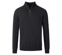 Troyer CASAMODA "CASAMODA Troyer uni", Herren, Gr. 3XL, schwarz, 100% Baumwolle, Pullover (75504204-XXXL) schwarz