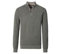 Troyer CASAMODA "CASAMODA Troyer uni", Herren, Gr. 4XL, türkis, 100% Baumwolle, Pullover (78988816-4XL) türkis