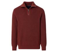 Casa Moda Troyer Regular Fit Rot Einfarbig Größe XXL