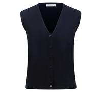 Strickweste aus 100% Kaschmir Peter Hahn blau 36