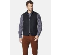 Strickweste BABISTA "Weste GABRITOLLI", Herren, Gr. 52, blau (dunkelblau), Obermaterial: 70% Polyester COOLMAX PES(Coolmax). 13% Baumwolle CO. 10% Viskose CV. 7% Wolle mw., Westen Strickweste (5231586