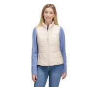 Strickweste BETTY BARCLAY "Damen mit Reißverschluss", Damen, Gr. 44, creme, Obermaterial: 100% Polyamid. Füllung: 100% Polyester., figurumspielend normal, Westen Strickweste (51512005-44) creme
