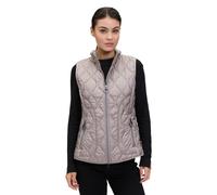 Strickweste BETTY BARCLAY "Damen mit Stehkragen", Damen, Gr. 38, braun (hellbraun), Obermaterial: 100% Polyamid, figurumspielend, Westen Strickweste (93015614-38) hellbraun