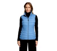Strickweste BETTY BARCLAY "Damen mit Stehkragen", Damen, Gr. 38, coronet blau, Obermaterial: 100% Polyester. Füllung: 100% Polyester, figurumspielend, Westen Strickweste (52481809-38) coronet blau