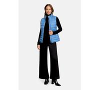 Strickweste BETTY BARCLAY "Damen mit Stehkragen", Damen, Gr. 46, coronet blau, Obermaterial: 100% Polyester. Füllung: 100% Polyester, figurumspielend, Westen Strickweste (52481809-46) coronet blau