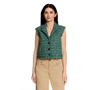 Strickweste CARTOON "Damen mit Knöpfen", Damen, Gr. 38, grün, petrol, Obermaterial: 100% Polyester, gerade normal, Westen Strickweste (40779620-38) grün, petrol