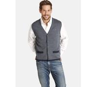 Jan Vanderstorm Herren Strickweste 'Tane' dunkelblau, Größe XXXL, 4425800 Dunkelblau XXXL