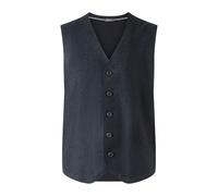 Strickweste MAERZ MUENCHEN "Maerz Muenchen 506401 Strickweste Herren Bekleidung", Herren, Gr. 50, blau, 100% Wolle (Merino), Westen Strickweste (48492224-50) blau