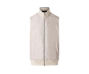 Strickweste MAERZ MUENCHEN "Maerz Muenchen 532701 Strickweste Herren Bekleidung", Herren, Gr. 48, beige, 100% Polyamid, Westen Strickweste (76764365-48) beige