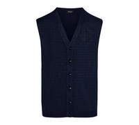 Strickweste MAERZ MUENCHEN "Maerz Muenchen 580500 Strickweste Herren Bekleidung", Herren, Gr. 58, dunkelblau, 100% Wolle (Merino), Westen Strickweste (45589063-58) dunkelblau