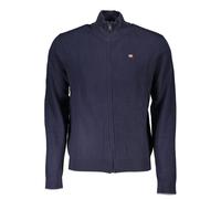 Strickzipper-Kardigan in Marineblau S