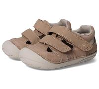 Stride Rite Baby-Boy's Sm Gaia Sandal, Taupe, 3.5 Wide Infant