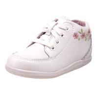 Stride Rite Baby-Girl's SRT Emilia First Walker Shoe, Weiss/opulenter Garten, 7 Wide Toddler