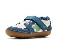 Stride Rite Baby-Jungen Sm Waverly Sneaker, Indigoblau im Vintage-Stil, 4 Wide Little Kid