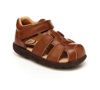Stride Rite Boy's SRT Archie Sandal, Brown, 10 Wide Toddler