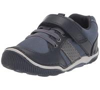 Stride Rite Boy's SRT Wes Sneaker, Blue, 9 Wide Toddler