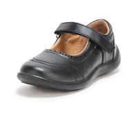 Stride Rite Mary Jane Flache Baby-Mädchen, Schwarz, 10.5 Little Kid