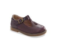 Stride Rite Mary Jane Flache Schuhe für Kinder, Unisex, Burgunder, 7.5 Wide Toddler