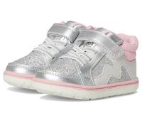 Stride Rite SRT Ames Unisex-Kinder-Sneaker, Silber/Regenbogen, 7.5 Wide Little Kid