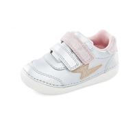 Stride Rite Unisex-Baby Sm Kennedy Sneaker, Silber, Mehrfarbig, 5.5 Wide Infant