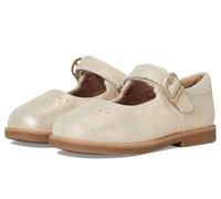 Stride Rite Unisex-Child Mara Mary Jane Flat, Champagner, 8 Wide Little Kid