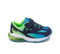 Stride Rite Unisex-Kinder M2p Lighted Phantom Sneaker, Blau/Grün, 7 Little Kid