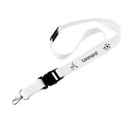 Striefchen® Schlüsselband mit Namen - Motiv: Fußballer - für Haustürschlüssel oder Busfahrkarte