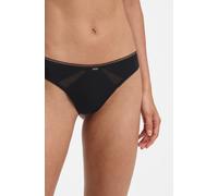 BOSS String aus Mikrofaser mit Einsätzen aus Spitze - Style THONG_B.PURE, 50545055 Schwarz M