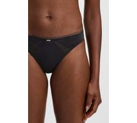 BOSS String aus Mikrofaser mit Einsätzen aus Spitze - Style THONG_B.PURE, 50545055 Schwarz XL