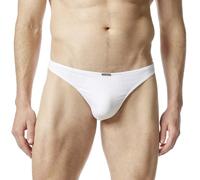bruno banani Herren String Check Line 2.0 Tanga, Weiß (Weiß Karo 1612), Small (Herstellergröße: S)
