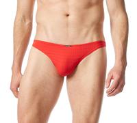 String BRUNO BANANI "CHECK LINE 2.0 STRING", Herren, Gr. 5M, rot (rot marine), Obermaterial: 90% Polyamid, 7% Elasthan, 3% sonstige Fasern, bequem, Unterhosen String, Topseller (52167065-5) rot marine