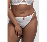 String DORINA "Yelena", Damen, Gr. XL, ivory, Spitze, Obermaterial: 51% Polyamid, 43% Polyester, 6% Elasthan, körpernah, Unterhosen String (19705647-XL) ivory