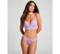 String HUNKEMÖLLER "Andrea Thong", Damen, Gr. M, lila, 92% Polyamid, 8% Elasthan, Unterhosen String (28424469-M) lila