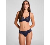 String HUNKEMÖLLER "Daisy Thong", Damen, Gr. M, blau, 90% Polyamid, 10% Elasthan, Unterhosen String (98624709-M) blau