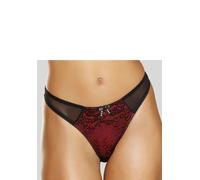 JETTE String Damen rot-schwarz Gr.36/38