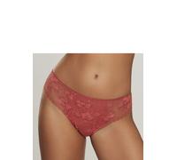 String LASCANA, Damen, Gr. 36/38, rot (chrysanthemu), Spitze, Obermaterial: 87% Polyamid, 13% Elasthan, körpernah, Unterhosen String, rundherum aus floraler, dezent transparenter Spitze (45608732-36)