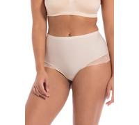 String MAGIC BODYFASHION, Damen, Gr. L, latte, Spitze, Obermaterial: 80% Polyamid, 20% Elasthan, körpernah, Unterhosen String, mit Spitze, hohe Taille (16765211-L) latte