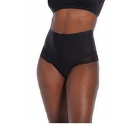 String MAGIC BODYFASHION, Damen, Gr. XL, schwarz, Spitze, Obermaterial: 80% Polyamid, 20% Elasthan, körpernah, Unterhosen String, mit Spitze, hohe Taille (83697717-XL) schwarz